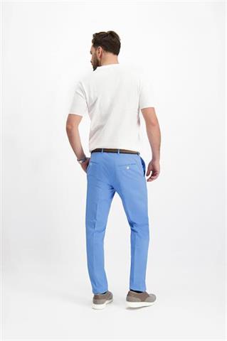 Niebieskie spodnie męskie chinos 60161 - 234191