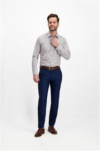 Granatowe spodnie chinos 64921 - 234661