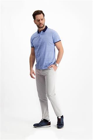 Niebieska koszulka polo męska 73886 - 236861