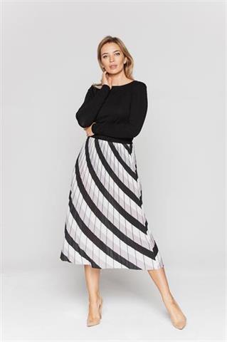Spódnica midi plisowana 58219 - 240961