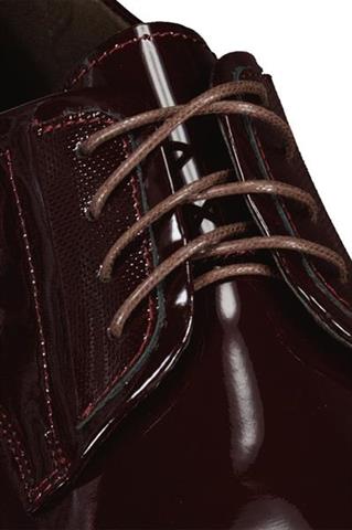 Bordowe buty męskie typu derby 73972 - 251121