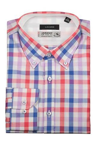 Casualowa koszula męska w kratkę 92730 - 270271