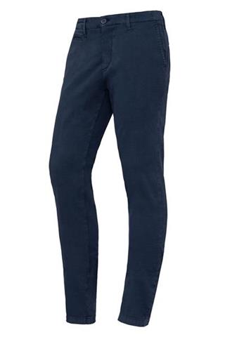 Granatowe spodnie Chinos PBT 60120 - 27631