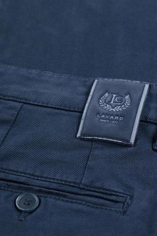 Granatowe spodnie Chinos PBT 60120 - 27661