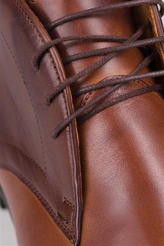Brązowe buty za kostkę 72833 - 28191
