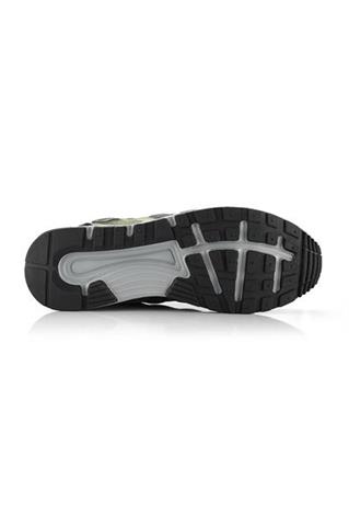 Skórzane sneakersy męskie w odcieniu zieleni 58467 - 290791