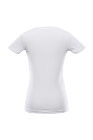 Biały t-shirt damski z krótkim rękawem 58305 - 293771