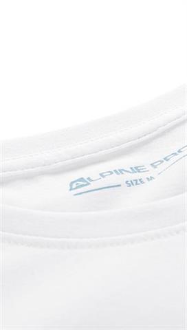Biały t-shirt damski z krótkim rękawem 58305 - 293801