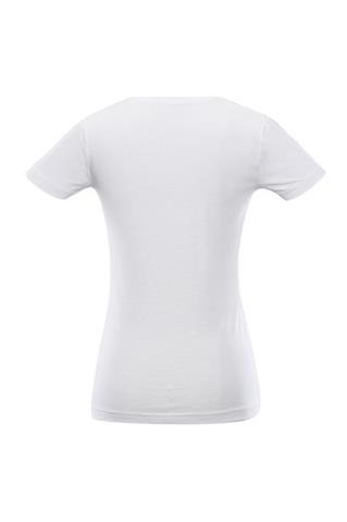 Biały t-shirt damski V-neck 58349 - 297111
