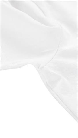 Biały t-shirt damski V-neck 58349 - 297151