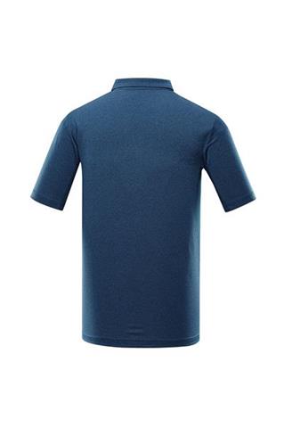 Niebieska koszulka męska polo 58361 - 297621