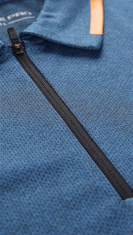 Niebieska koszulka męska polo 58361 - 297661