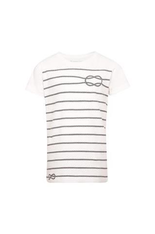 Biały t-shirt dziecięcy 58453 - 299171