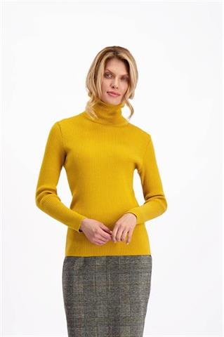 Miodowy golf damski 84903 - 303421