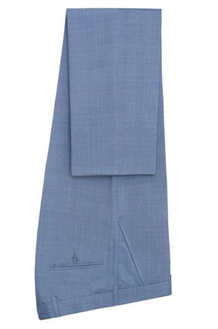 Niebieski garnitur w kratę 34877 - 3081
