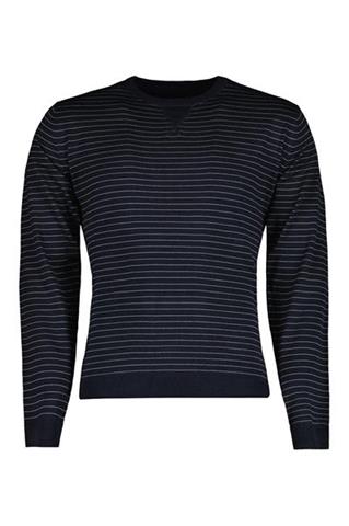DL0001.DZIANINA.ROUNDNECK.Granatowy.Paski.T.74006_L - 328931