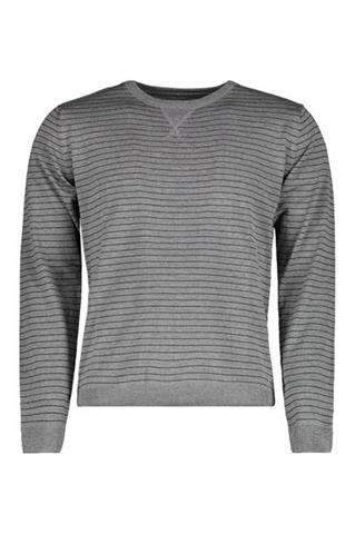 DL0001.DZIANINA.ROUNDNECK.Szary.Paski.T.74005_L - 329171