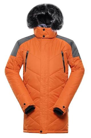 Pomarańczowa kurtka męska z membraną PTX 58545 - 334651