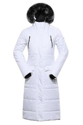 Biały płaszcz damski z membraną PTX 58537 - 335681