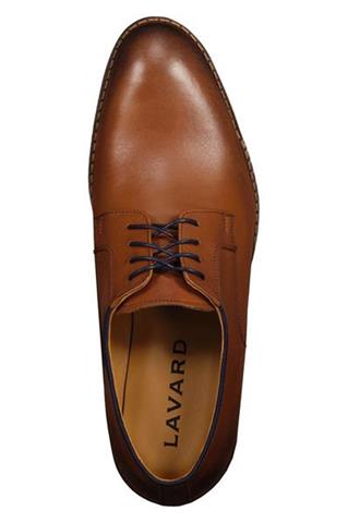 Brązowe buty męskie ze skóry naturalnej 75127 - 336981