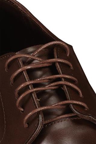 Ciemnobrązowe eleganckie buty męskie 75136 - 341691