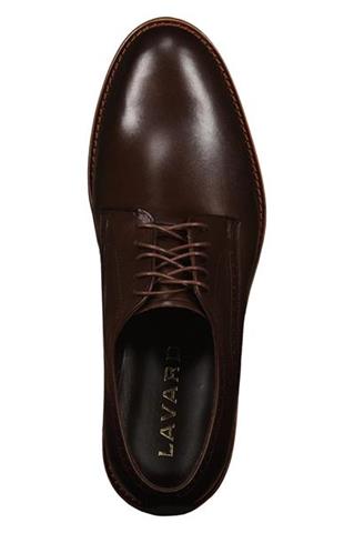 Ciemnobrązowe eleganckie buty męskie 75136 - 341701