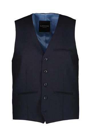 Granatowa kamizelka męska casual 10203 - 343061