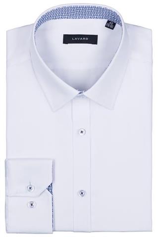 Elegancka biała koszula męska slim fit 93005 - 34411