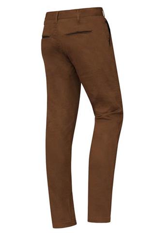 Jasno brązowe spodnie męskie Chinos Print 64600 - 34851