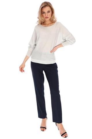 Sweter damski ze srebrną nitką 58600 - 350831