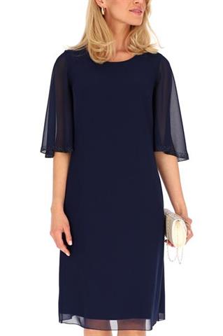 Elegancka sukienka granatowa 58623 - 360021