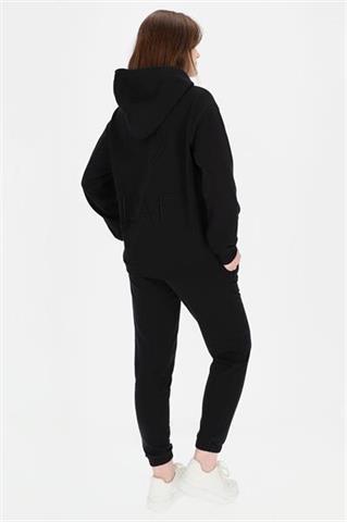 Czarna bluza damska z kapturem 58606 - 361181