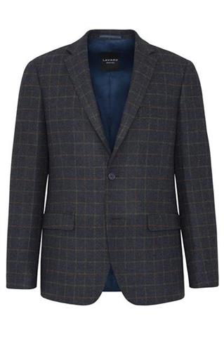 Granatowa marynarka w kratę Boya Plaid Navy 45145 - 37111