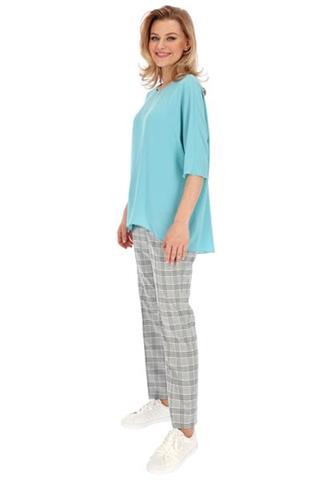 Elegancka turkusowa bluzka damska 58676 - 371441