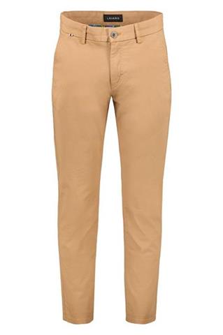 Camelowe spodnie chinos 64195 - 374591