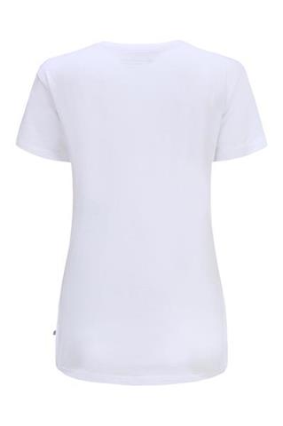 Biały t-shirt damski z nadrukiem 58747 - 383941