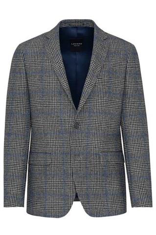 Szara marynarka w kratę Boya Plaid 45144 - 38681