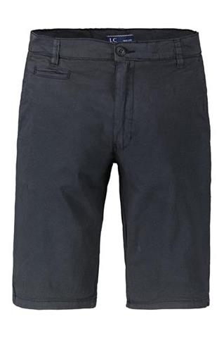 Granatowe spodenki męskie w miro wzór 60182 - 389161