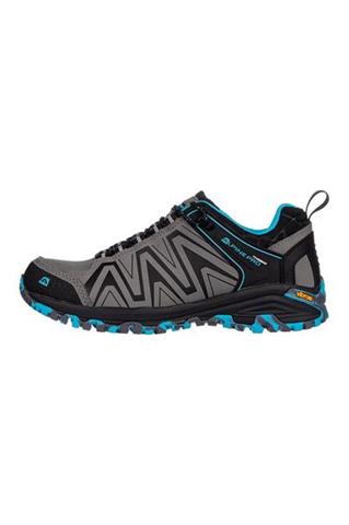 Szare buty z podeszwą Vibram i membraną PTX 58812 - 389361