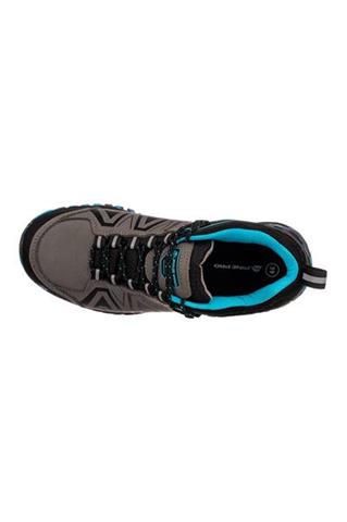 Szare buty z podeszwą Vibram i membraną PTX 58812 - 389381