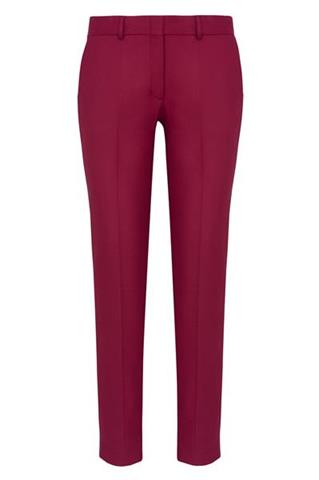 Bordowe spodnie damskie eleganckie Kimi Stam 84508 - 39061