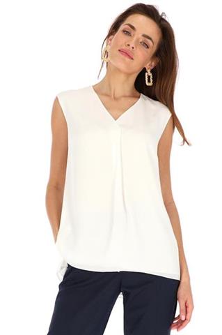 Elegancka biała bluzka damska 58833 - 391101