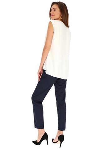 Elegancka biała bluzka damska 58833 - 391141
