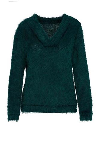 Sweter z zielonym włosem 84130 - 39301