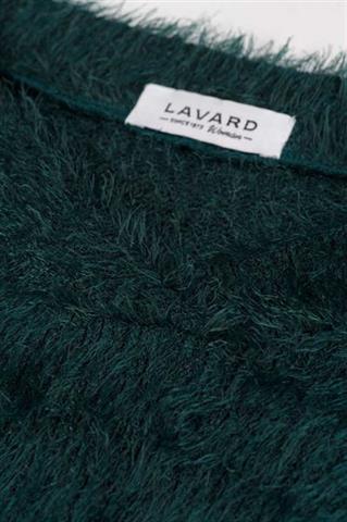 Sweter z zielonym włosem 84130 - 39321