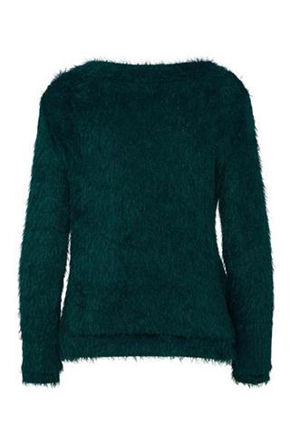 Sweter z zielonym włosem 84130 - 39331