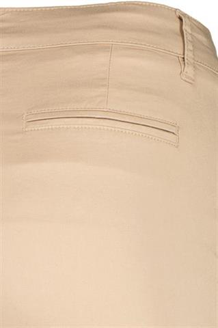 Beżowe spodnie damskie chinos 84176 - 395551