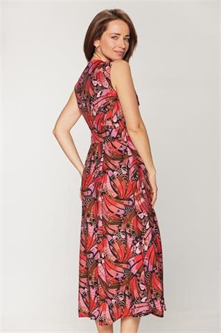 Kolorowa sukienka maxi 58885 - 398341