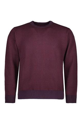 Bordowy sweter round neck 74048 - 405521