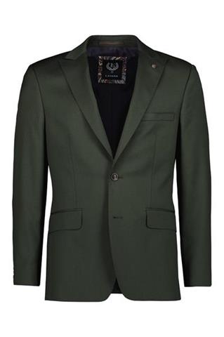 Zielony garnitur z wełny 110'S 35315 - 407841